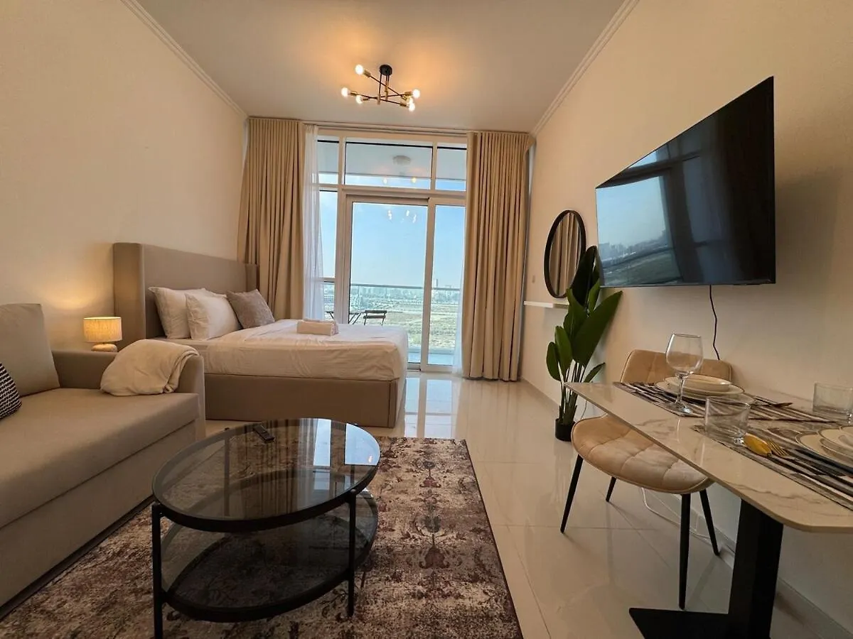 דובאי Ashri Studio In Carson C, Damac Hills 1 איחוד האמירויות הערביות